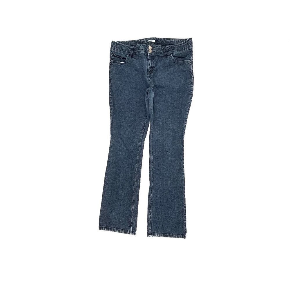 Liz Claiborne Bootcut Women's size 12 Dark Wash Blue Denim jeans